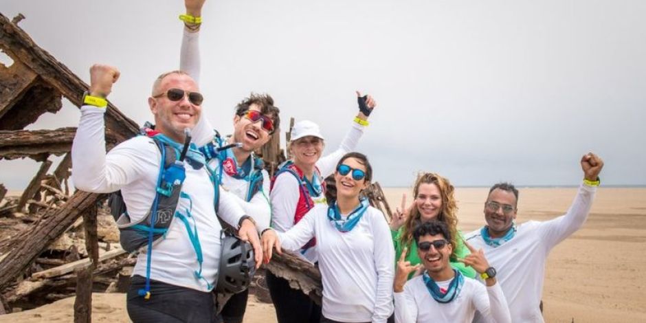 Sport Relief challenge: Celebrities finish gruelling desert trek